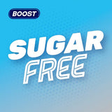 Boost Energy Drink Sugar Free Cans Tropical Flavour - 24 Pack Drinks with Caffeine, Taurine and Vitamin B | Carbonated Energy Drinks | Gluten Free Vegan Low Calorie Zero Sugar Fizzy Drinks | 24x250ml