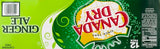 Canada Dry Ginger Ale Soda, 12 fl. oz. Cans, 12 Pack (Pack of 2)