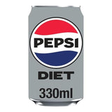 Pepsi Diet Cola Cans 24 x 330 ml