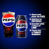 Pepsi Max No Sugar Cola Cans 24 x 330ml