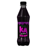 KA Caribbean Black Grape Fizzy Drinks - Traditional & Authentic Caribbean Jamaican Style Sparkling Drink - Soft Drinks Multipack - Black Grape Soda Drinks Bulk Pack - 12 x 500ml Bottles