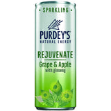 Purdey’s Rejuvenate Natural Energy Drink 12 x 250 ml Cans