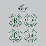 Purdey’s Rejuvenate Natural Energy Drink 12 x 250 ml Cans