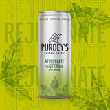 Purdey’s Rejuvenate Natural Energy Drink 12 x 250 ml Cans