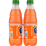 Fanta Orange Soda Fruit Flavored Soft Drink, 16.9 fl oz, 12 Pack