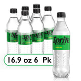 Sprite Zero Sugar Lemon Lime Diet Soda Pop Soft Drinks, 16.9 fl oz, 12 Pack