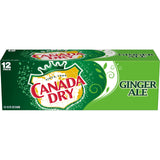 Canada Dry Ginger Ale Soda, 12 fl. oz. Cans, 12 Pack (Pack of 2)