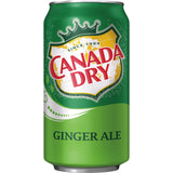 Canada Dry Ginger Ale Soda, 12 fl. oz. Cans, 12 Pack (Pack of 2)