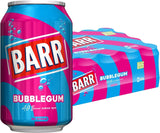 BARR since 1875, 24 Pack American Cream Soda, Zero No Sugar Sparkling Soft Drink with a Creamy Taste of American Cream Soda, "Fizzingly Fun" - 24 x 330ml Cans