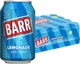 BARR since 1875, 24 Pack American Cream Soda, Zero No Sugar Sparkling Soft Drink with a Creamy Taste of American Cream Soda, "Fizzingly Fun" - 24 x 330ml Cans