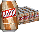 BARR since 1875, 24 Pack American Cream Soda, Zero No Sugar Sparkling Soft Drink with a Creamy Taste of American Cream Soda, "Fizzingly Fun" - 24 x 330ml Cans