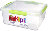 Rectangular Accents Food Lunch Box - waseeh.com