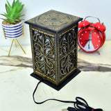 Wooden Nakshi Lamp