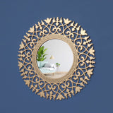 Bliant Flower Decorate Mirror - waseeh.com