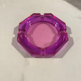 Fume Epoxy Resin Ashtray (Transparent) - waseeh.com