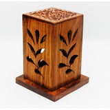 Wooden Nakshi Lamp - Small